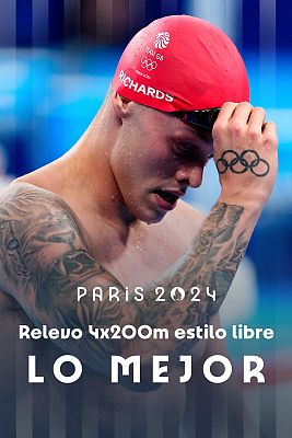 Natación 4x200 libres (M): Gran Bretaña se lleva el oro por delante de Estados Unidos y Australia