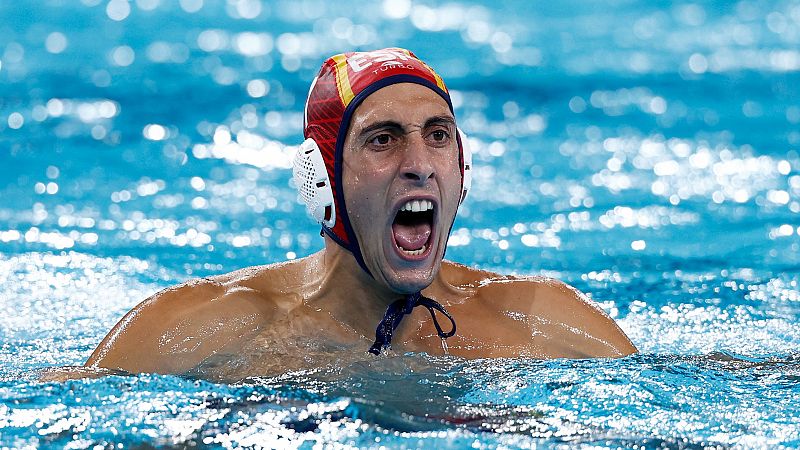 España – Hungría (M) waterpolo: Unai Aguirre brilla ante Hungría en la "final anticipada"