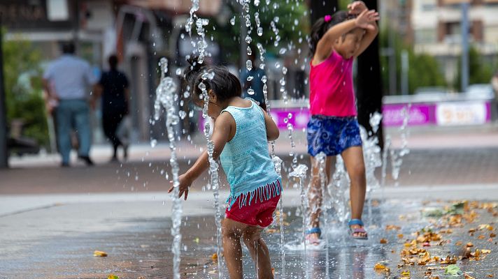 El tiempo matinal: Tercera ola de calor del verano