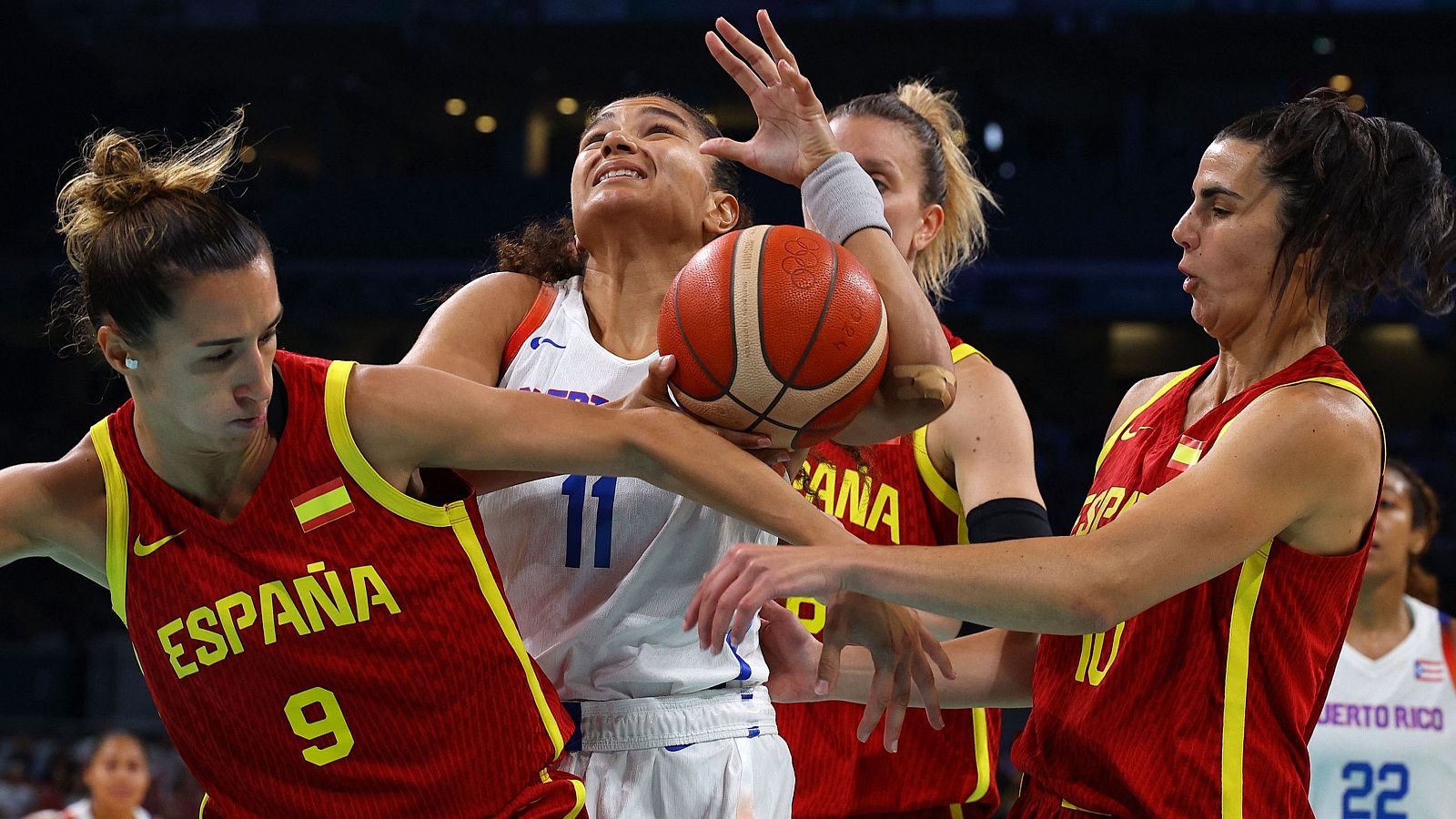 Baloncesto: Puerto Rico - España (f) | París 2024