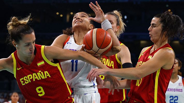 Baloncesto JJOO París 2024 - Grupo A: Puerto Rico - España (F)