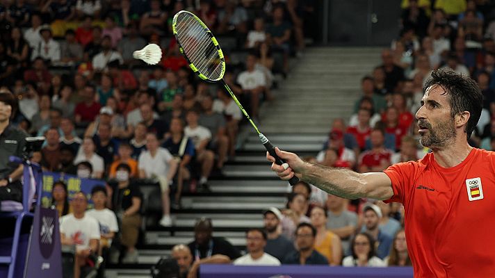 Bádminton JJOO París 2024 - Individual (M): ZJ Lee (MAS) vs. P. Abian (ESP)