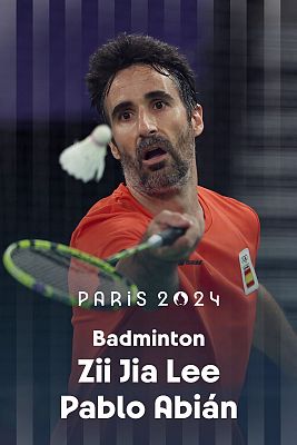 Bádminton JJOO París 2024 - Individual (M): ZJ Lee (MAS) vs. P. Abian (ESP)