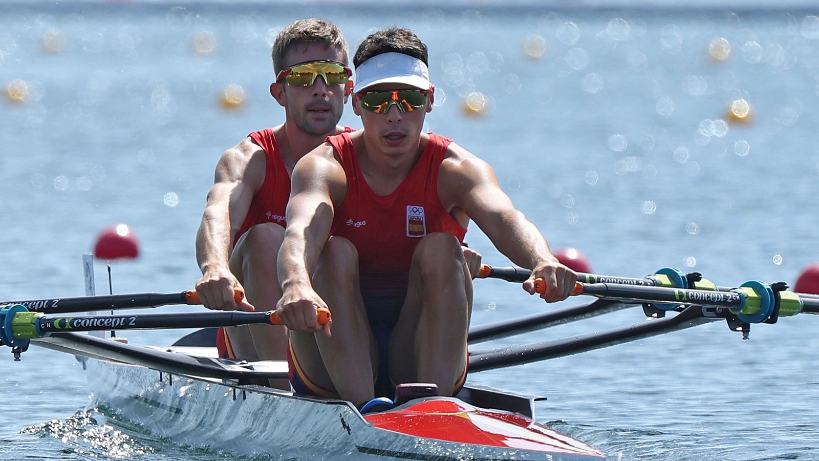 Caetano Horta y Dennis Carracedo se quedan sin final en remo doble scull ligero