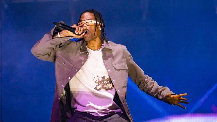 Telediario 1 - El rapero Travis Scott desata la locura en Madrid y esta noche vuelve a la carga