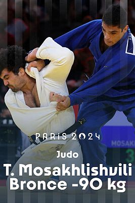 Bronce. -90kg (M): T. Mosakhlishvili (ESP) vs. T. Tselidis (GRE)