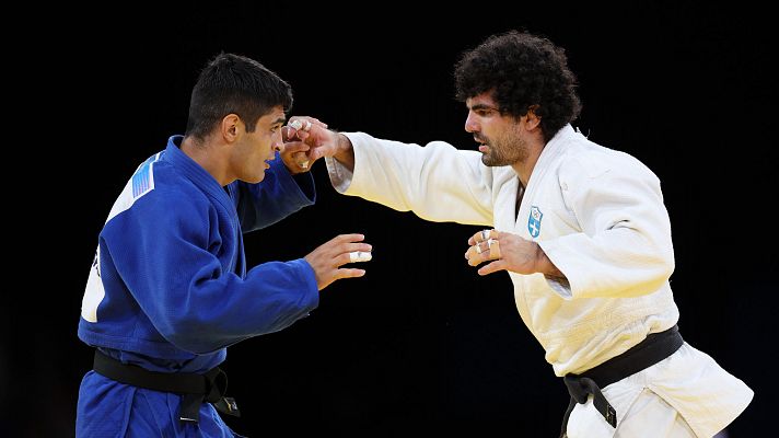 Judo JJOO París 2024 - 'Tato' Mosakhlishvili pierde el bronce de judo en categoría -90kg frente al griego Tselidis
