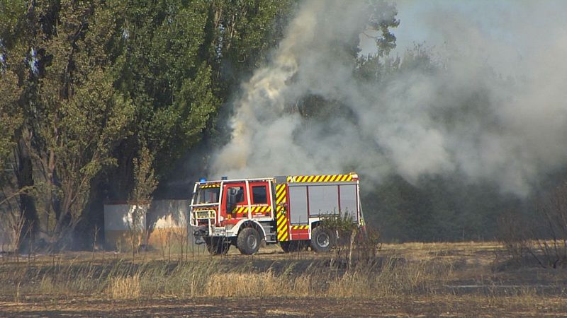 Hallan el cadver de un hombre en un incendio en Palencia | Ver