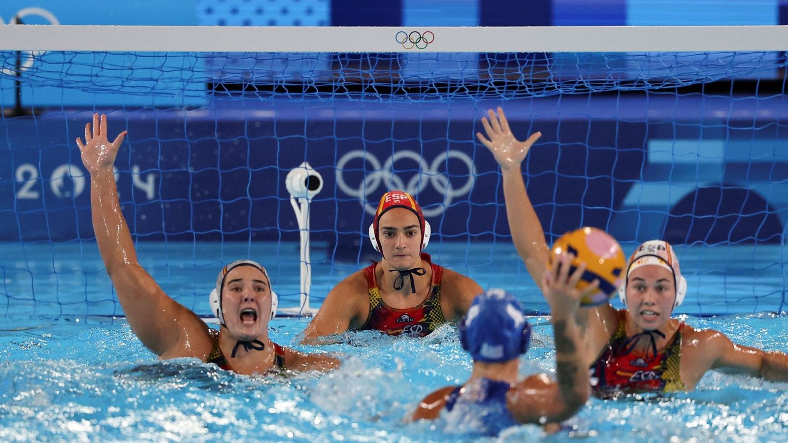 Waterpolo: España - Grecia (f),| París 2024