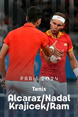 Dobles (M): Alcaraz / Nadal (ESP) vs. Kracjicek / Ram (USA)