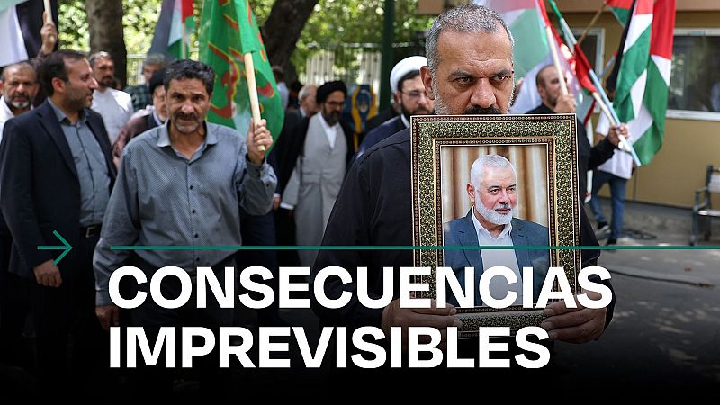 Ismail Haniya: protestas por el asesinato del líder de Hamás en Irán en las que piden venganza