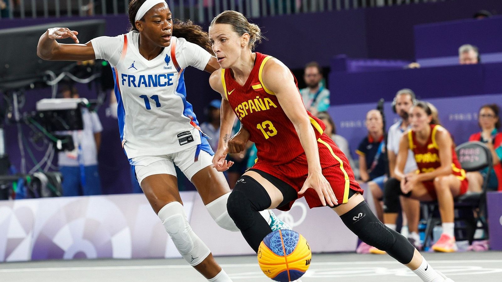 Baloncesto 3X3: España - Francia (f),| París 2024