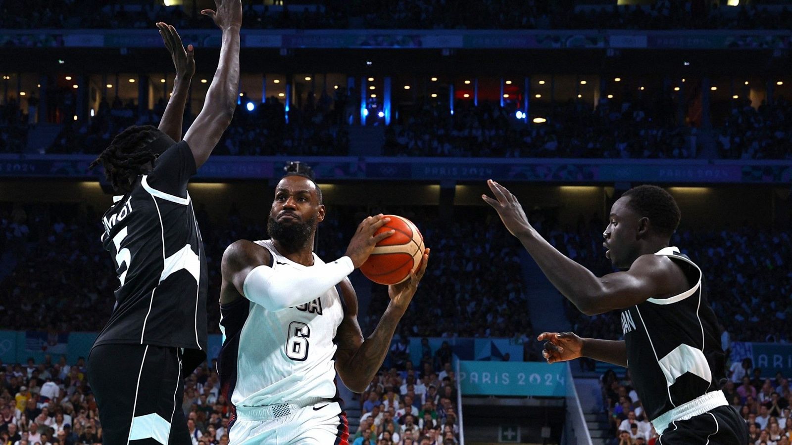 Baloncesto: EE.UU. - Sudán del Sur (m)| París 2024 | ver ahora