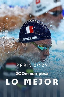 Natación JJOO París 2024 - Natación mariposa 200m (M): Léon Marchand establece un nuevo récord olímpico