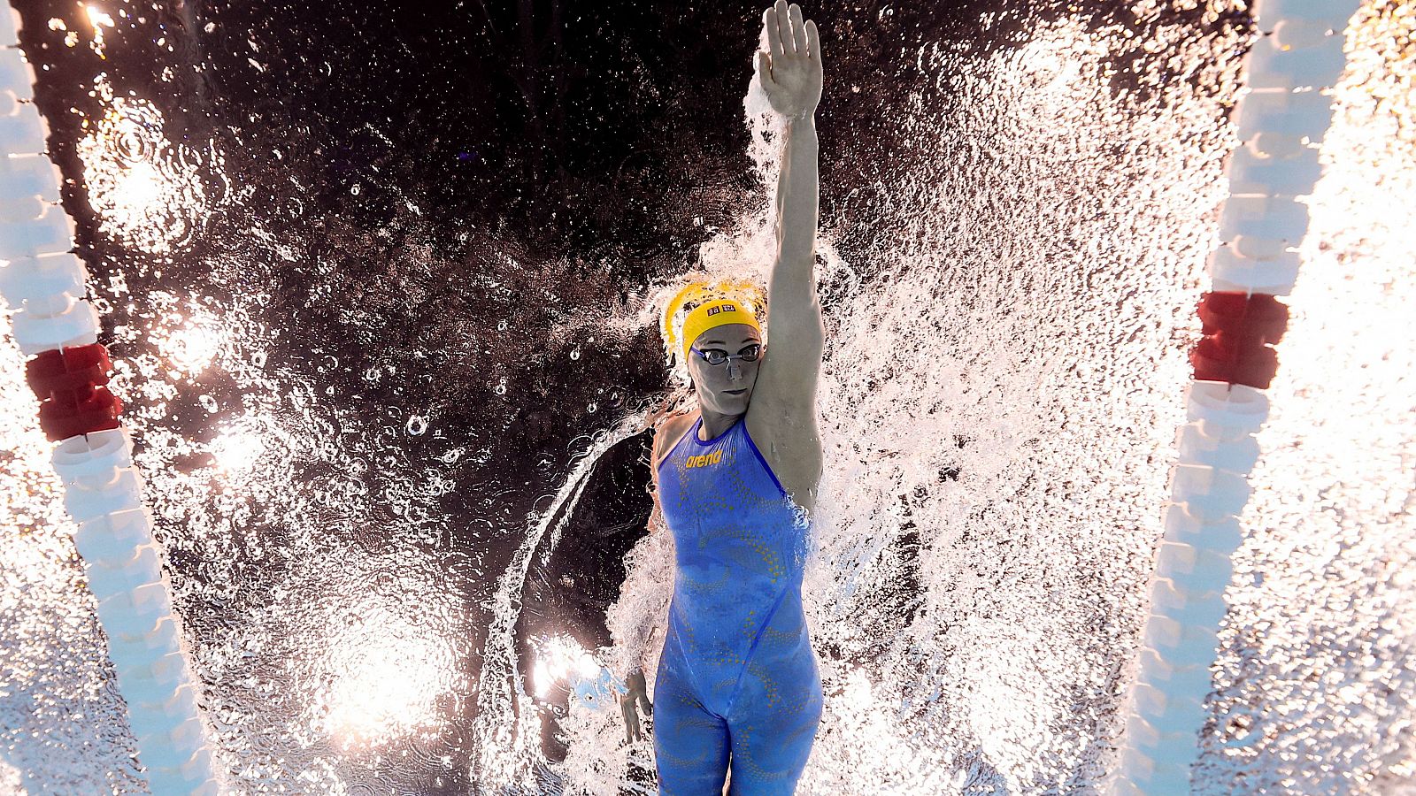 Natación estilo libre 100m (F): Sjöström se impone en una apretada prueba