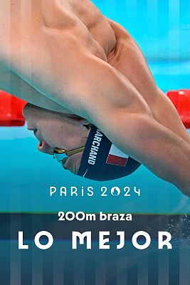 Natación braza 200m (M): Léon Marchand escribe una nueva página en la historia del deporte olímpico