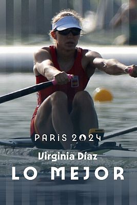 Remo JJOO París 2024 - Virginia Díaz se queda sin final de scull individual