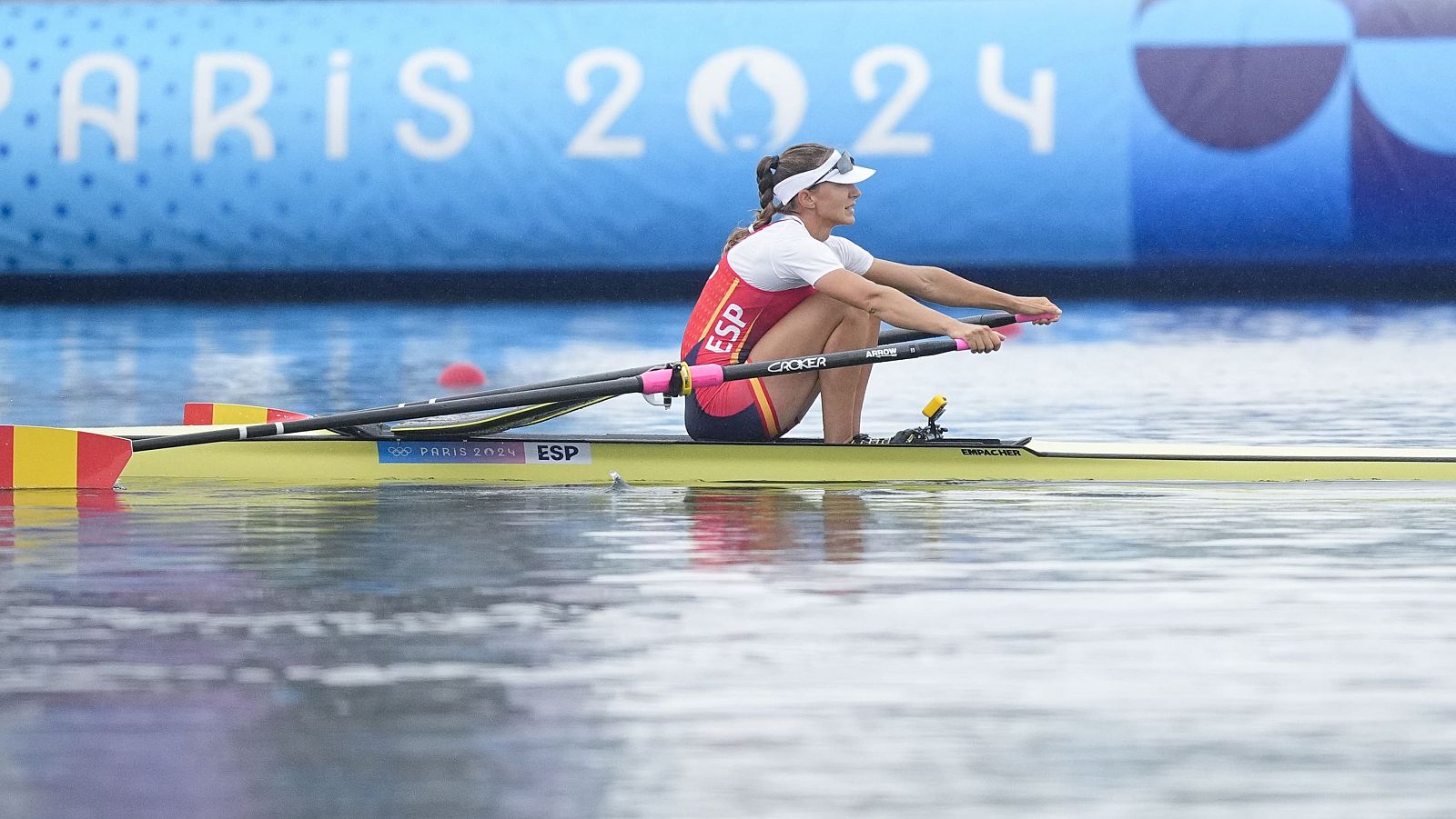 Virginia Díaz se queda sin final de scull individual