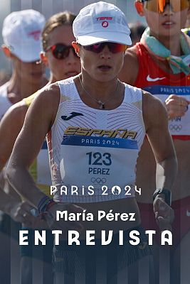 Atletismo JJOO París 2024 - María Pérez, tras la plata: "Sin mi fisio, no estaría aquí"