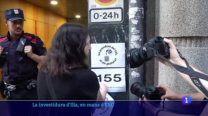 L'Informatiu - Hores clau per saber si Salvador Illa serà investit president de la Generalitat