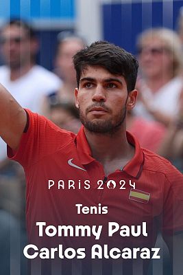 Tenis JJOO París 2024 - Individual (M): T. Paul (USA) vs. C. Alcaraz (ESP)