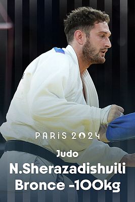 Bronce. -100 kg (M): N. Sherazadishvili vs. M. Turoboyev