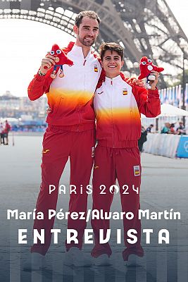 María Pérez y Álvaro Martín, en RTVE: "Estas medallas nos saben como ese oro de Budapest"