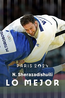 Judo JJOO París 2024 - Niko Sherazadishvili pierde el bronce de judo en categoría -100kg frente al uzbeko Turoboyev
