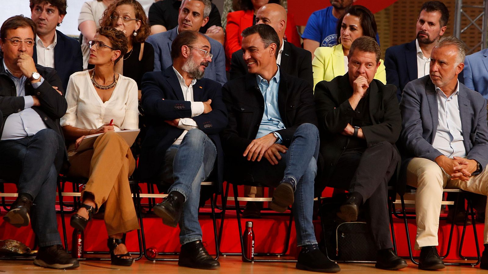 Varios líderes socialistas rechazan el preacuerdo con ERC - Informativo 24h | Ver