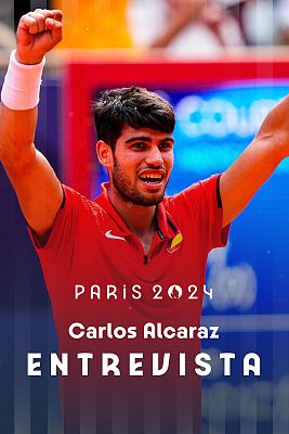  - Carlos Alcaraz, a RTVE: "Recordar que estoy luchando por España es lo que me empuja a jugar bien"