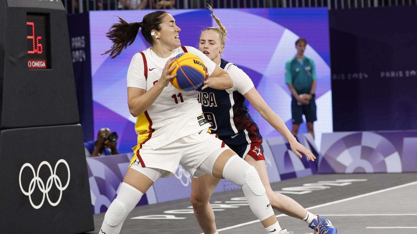 Baloncesto 3X3: EE.UU. - España (f) | París 2024