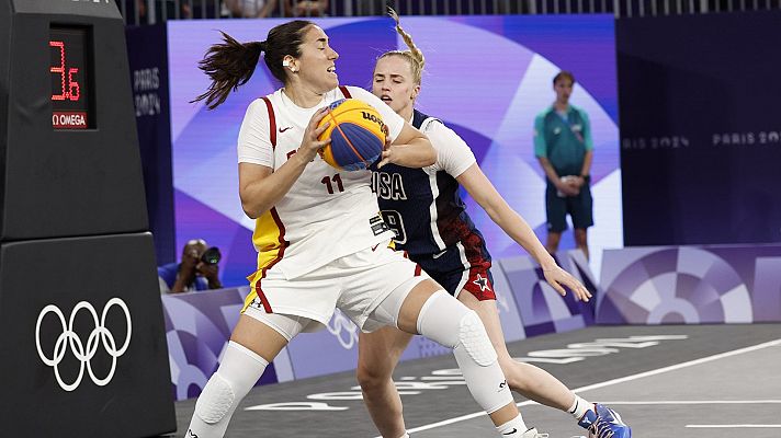 Baloncesto 3x3 JJOO París 2024 - EE.UU - España (F)