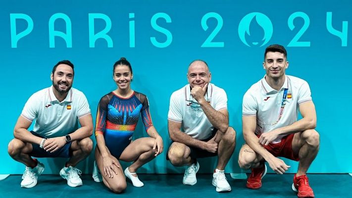 Gimnasia en trampolín JJOO París 2024 - Noemí Romero y David Vega, la pareja que sueña con algo más que una medalla
