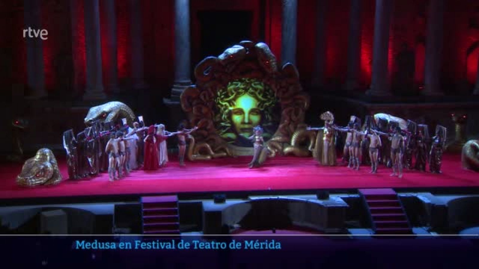 'MEDUSA' LLENA EL TEATRO ROMANO EN SU ESTRENO