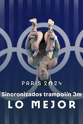 Saltos sincronizados trampolín 3 m (M): Abadía y García Boissier consiguen el diploma olímpico