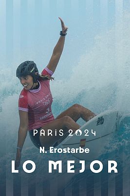 Surf JJOO París 2024 - Surf (F): Nadia Erostarbe pierde el duelo de cuartos de final y se queda sin medalla