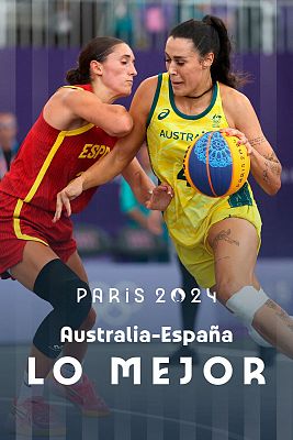 Baloncesto 3x3 JJOO París 2024 - Sandra Ygueravide y Vega Gimeno lidera a España ante Australia