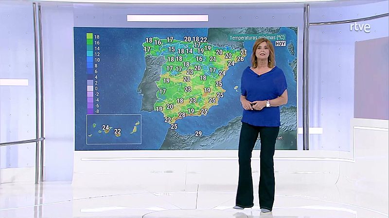 Posibles tormentas en la mitad noreste, más probables y localmente fuertes en Pirineos, interior de Cataluña e Ibérica sur - ver ahora