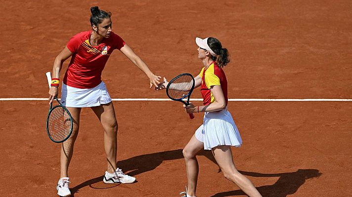Tenis JJOO París 2024 - Semifinal Dobles (F): Bucsa / Sorribes (ESP) vs. Abdreeva / Shnaider (AIN)