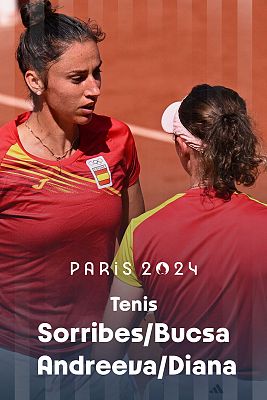 Tenis JJOO París 2024 - Semifinal Dobles (F): Bucsa / Sorribes (ESP) vs. Abdreeva / Shnaider (AIN)