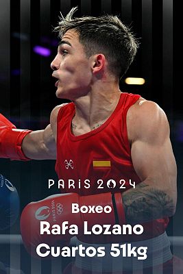 Boxeo JJOO París 2024 - Cuartos. 51 kg (M): R. Lozano (ESP) vs. Y. Alcantara (DOM)
