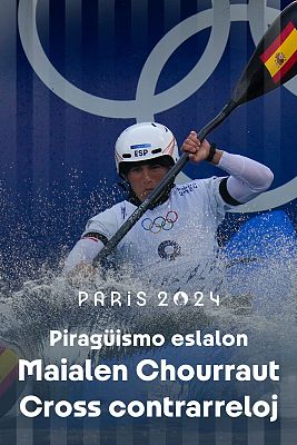 Piragüismo JJOO París 2024 - Slalom: Kayak Croos Contrarreloj (F): Maialen Chourraut