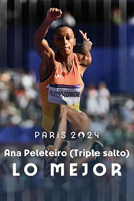 Ana Peleteiro se mete en la final de triple salto de Atletismo en París