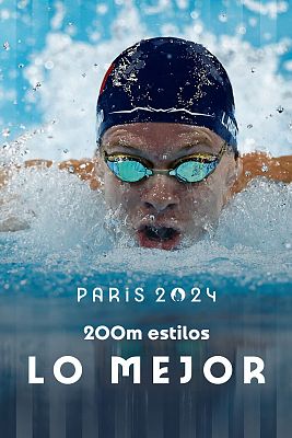 Natación JJOO París 2024 - Leon Marchand, oro y récord olímpico en los 200m estilos: El 'Rey Leon' Marchand se cuelga su 4º oro