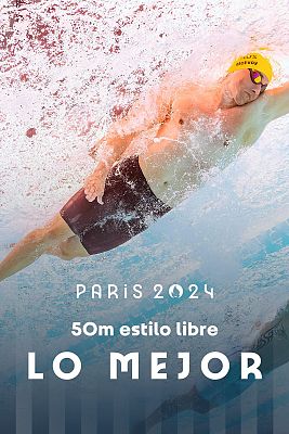 Natación JJOO París 2024 - Final 50m estilo libre (M): McEvoy destrona a Dressel