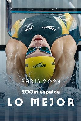 Natación JJOO París 2024 - Final 200m espalda (F): McKewon reina en la espalda con récord olímpico