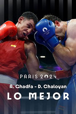 Ayoub Ghadfa – Davit Chaloyan (M) boxeo +92kg: Ghadfa se asegura medalla en peso superpesado