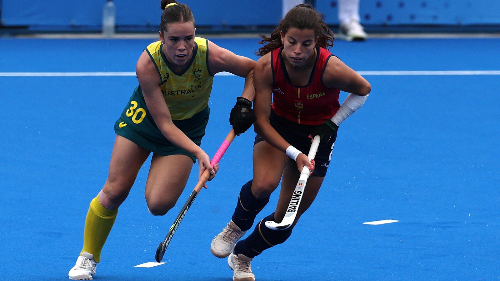 Las 'Red Sticks' caen ante Australia antes del cruce cuartos de final en París 2024