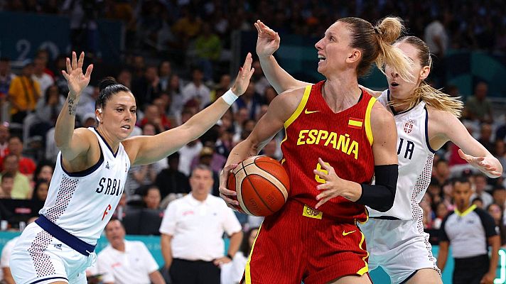 Baloncesto JJOO París 2024 - Fase de grupos. Grupo A: Serbia - España (F)