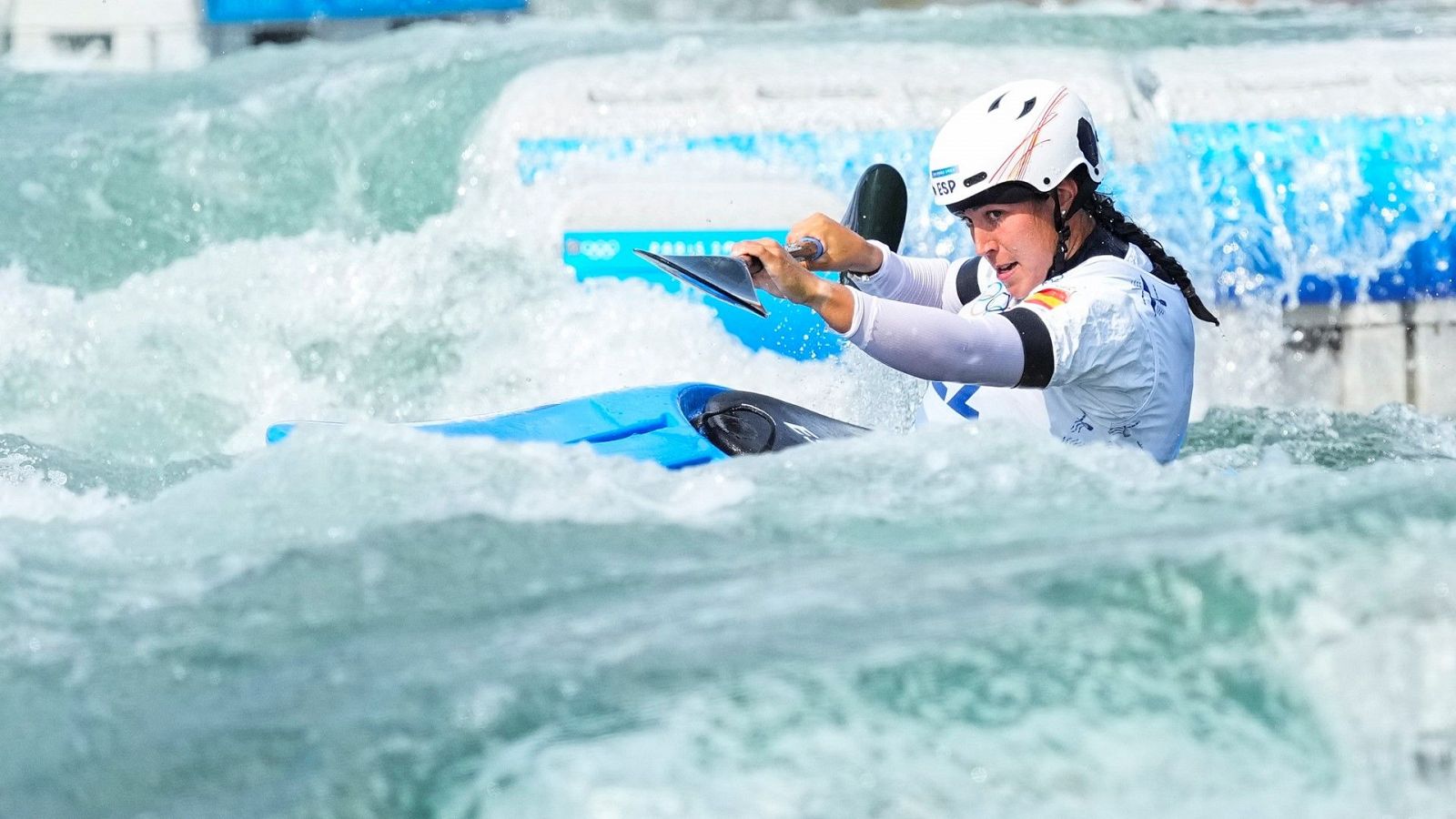 París 2024 - Piragüismo Slalom: Kayak Cross (F). Serie 4 - Ver ahora